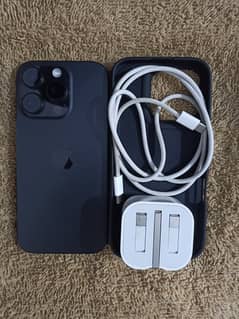 iPhone 16 Pro 128GB JV LLA Black, Like New 100% BH, Box+Charger.