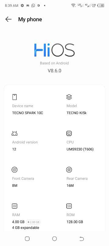 Tecno 10 c 10/10 condition 6