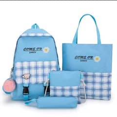 4 Pcs Backpack