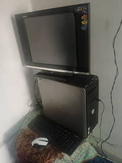 Dell full computer set with LCD,CPU, mouse, keyboard for sale