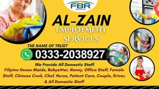 Filipino Maids , Cook Nanny Patient Care CHEF / House Maid Available