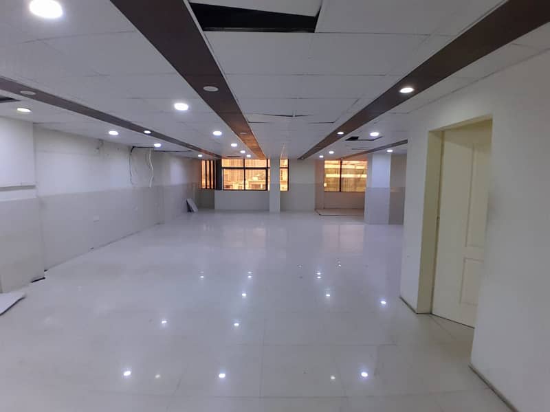 OFFICE IS AVAILABLE FOR RENT IN THE COMMERRICAL BUILDING AT MAIN SHAHR E FAISAL 0