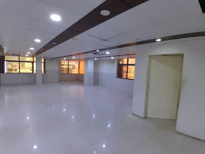 OFFICE IS AVAILABLE FOR RENT IN THE COMMERRICAL BUILDING AT MAIN SHAHR E FAISAL 1