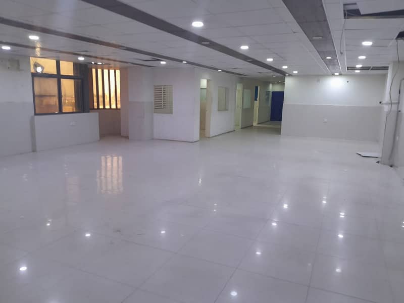 OFFICE IS AVAILABLE FOR RENT IN THE COMMERRICAL BUILDING AT MAIN SHAHR E FAISAL 2