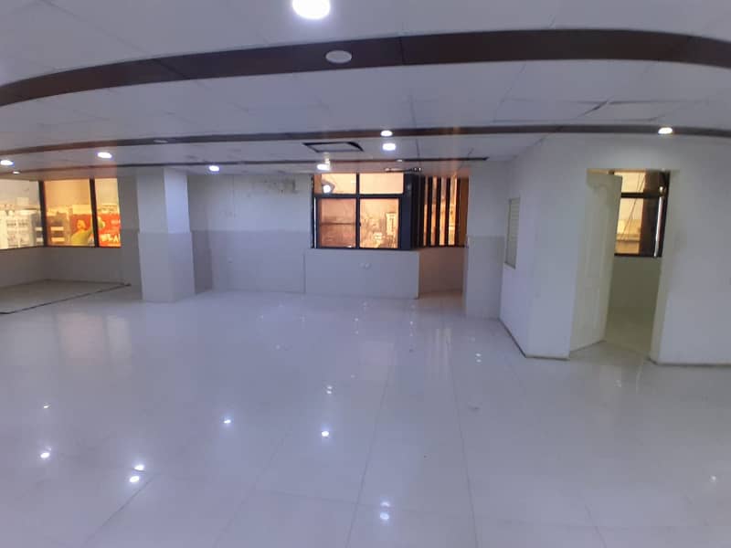 OFFICE IS AVAILABLE FOR RENT IN THE COMMERRICAL BUILDING AT MAIN SHAHR E FAISAL 3
