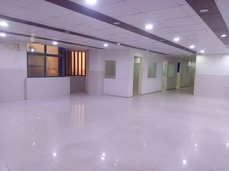 OFFICE IS AVAILABLE FOR RENT IN THE COMMERRICAL BUILDING AT MAIN SHAHR E FAISAL 5