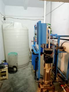 RO plant + filter plant