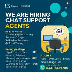 Office job only chatting