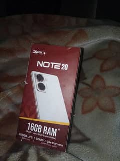 Spark X Note 20 8/256 Exchange possible