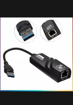 USB to LAN Adapter Converter 3.0 Gigabit Ethernet RJ45