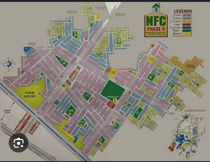 10 Marla Residential Plot For sale In The Perfect Location Of NFC 2 - Block K 1