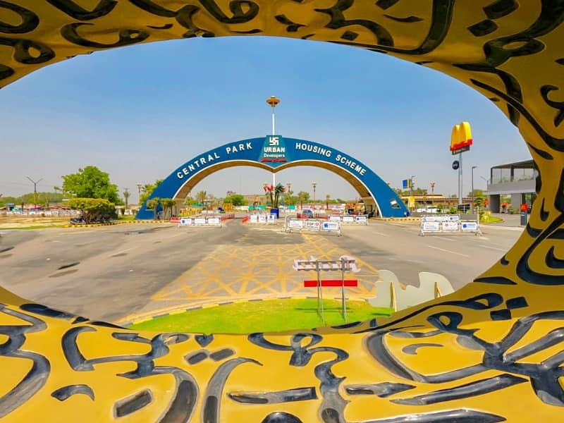 Become Owner Of Your Prime Location Residential Plot Today Which Is Centrally Located In Central Park - Block A1 In Lahore 0