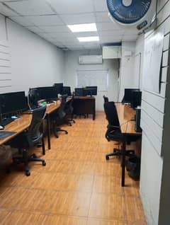 10_12 seats Fully independent furnished office for rent