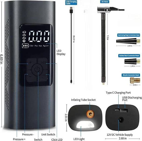 Tyre inflator 8