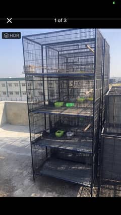 Parrot fix cage