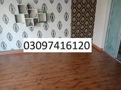 Antibacterial vinyl roll Agt Wooden floor roller blinds window blinds