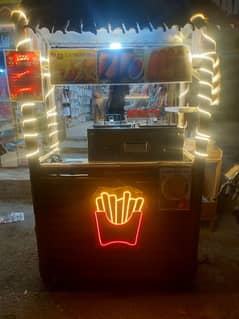 French fries setup for sale with all accessories