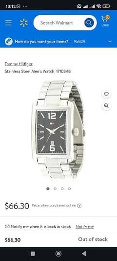 Tommy hilfiger (imported)  brand new watch for sale