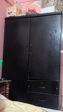 2 door wooden almari