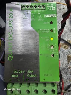 Savio machine supply meanwell puls phoenix contact