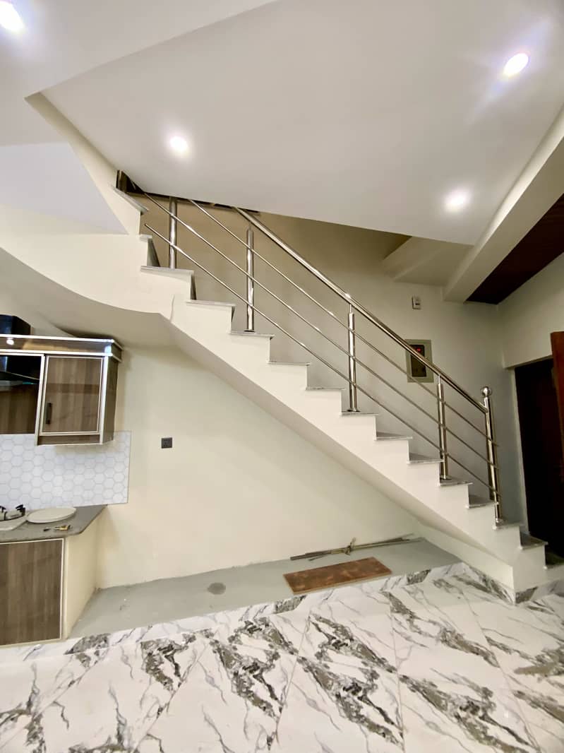 5 marla corner facing park brand new house for sale 5