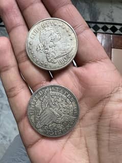 1804 Busted Silver Dollar