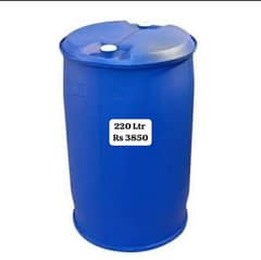 plastic Drum Good condition for water and other storage
