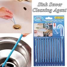 Drain Sticks Set For Cleaning Sink and Other hous pipe