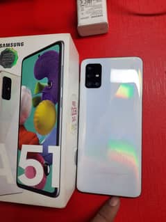 Samsung a51 8-128 box charger