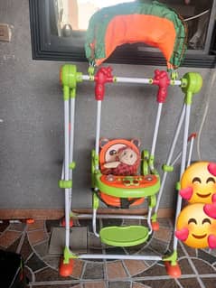 it's a baby swing