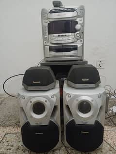 Panasonic music system. made in Malaysia
