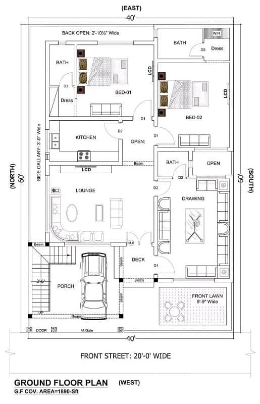 Architecture Design / Naqsha/House Maps/ Expert Architect in Peshawar 13