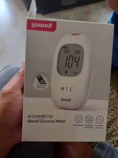 Original new yuwell sugar test meter