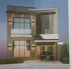 5 MARLA BRAND NEW HOUSE AVAILABLE FOR SALE IN A BLOCK BAHRIA ORCHARD PHASE 1