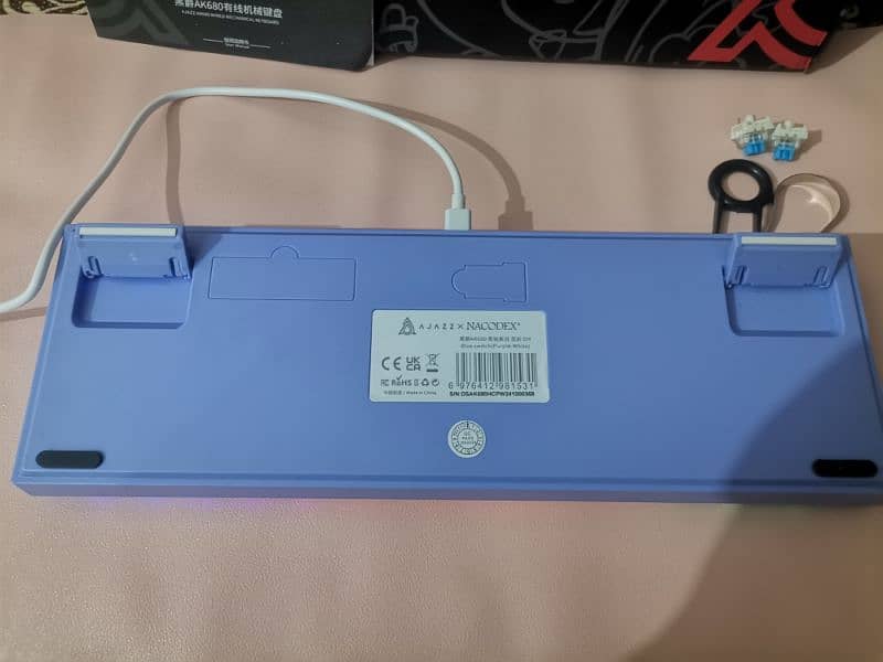 AJaz Ak680 60% Wired Hot Swappable Mechanical keyboard 5