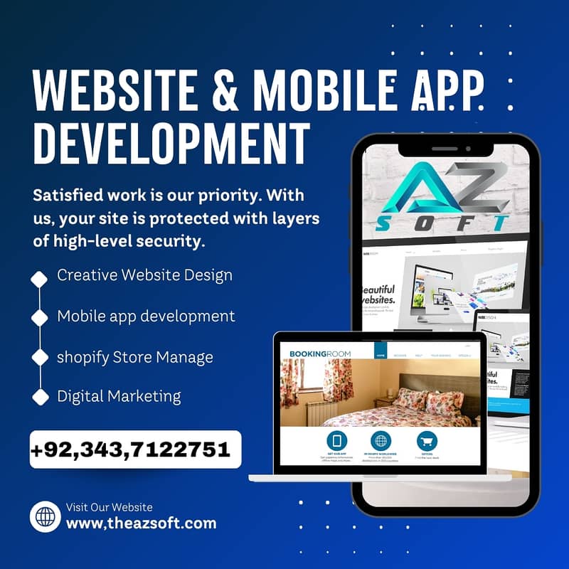 We Develop Mobile app and Php, Laravel, Wordpress website 0