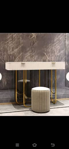 wooden console