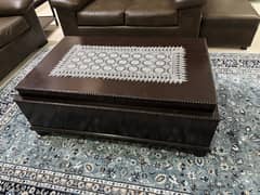 Center table wood