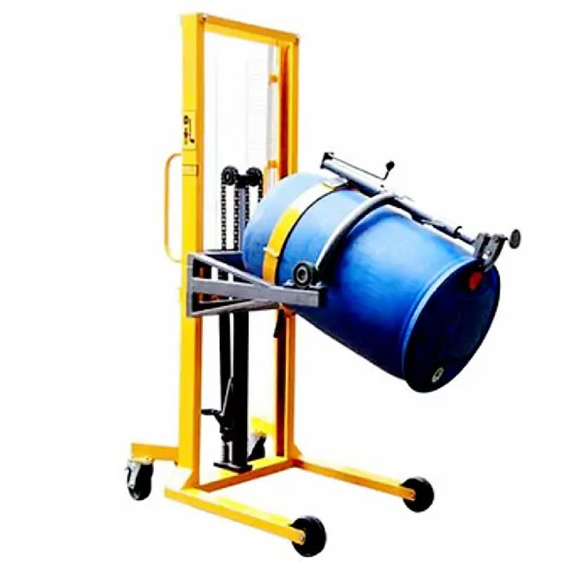Drum lifter, drum loader trolley pakistan, drum loading off loading 9