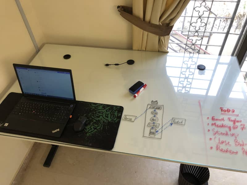 OFFICE TABLE COMPUTER TABLE WORKSTATION WORK TABLE 2