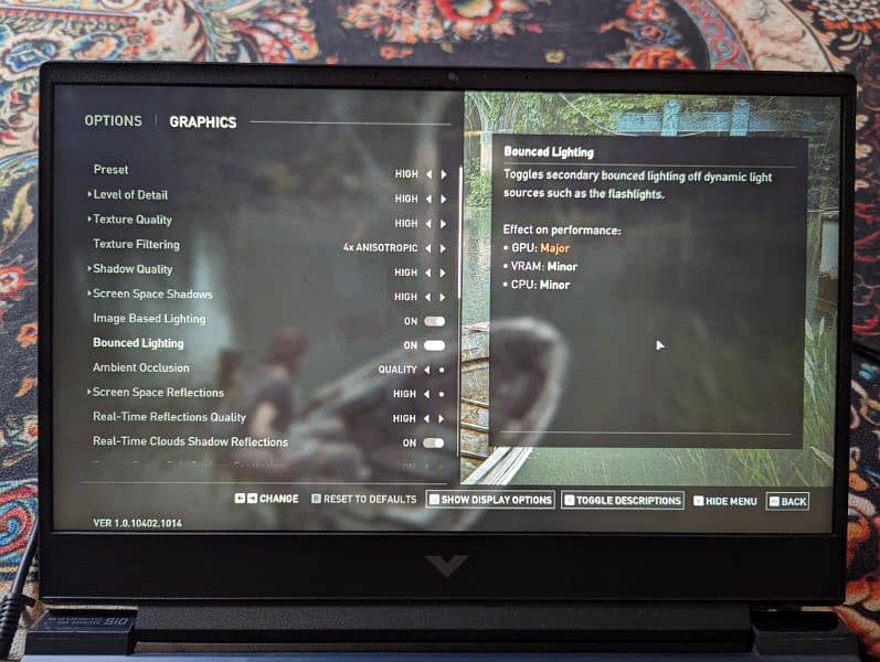 HP Victus 15 - RYZEN 7535HS 3.30 GHz RTX 2050 (4GB) 12