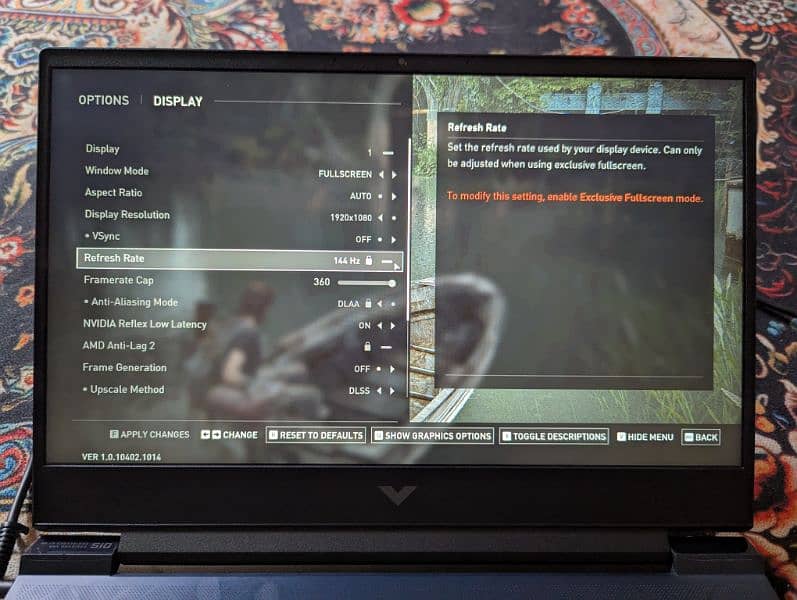 HP Victus 15 - RYZEN 7535HS 3.30 GHz RTX 2050 (4GB) 13