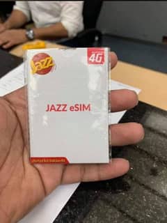 jazz Esim + wifi device + Jazz mobile 4G