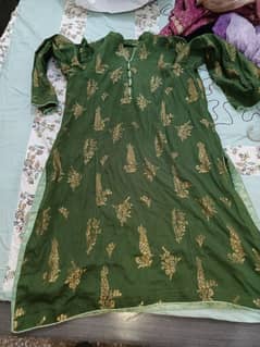 twice worn branded lawn 3 piece suit