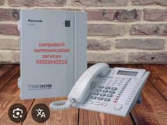 Panasonic pabx exchange 3 ptcl lines and 8 extensions