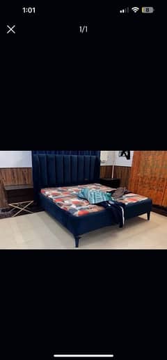 selling king bed full size
