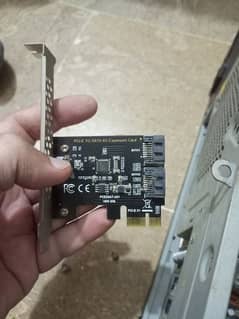PCI EXPRESS to SATA Expansion Card