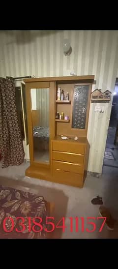 dressing table & 2 side table
