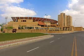 Naya Nazimabad First Ever Commercial Plot 1180 SQ YARD | 3-Side Corner | 120ft + 70ft Road Frontage | Ground + 16 Floors Approval | 99 Year Lease | Prime Location Near Main Gate & Gymkhana