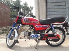 unitd 21 model 70cc bike for sale in good condition